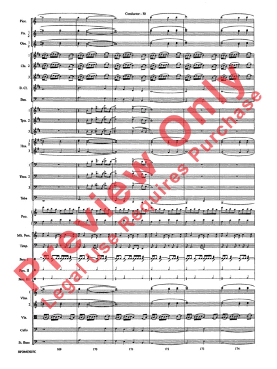 Inchon Full Orchestra scores gallery preview page 35