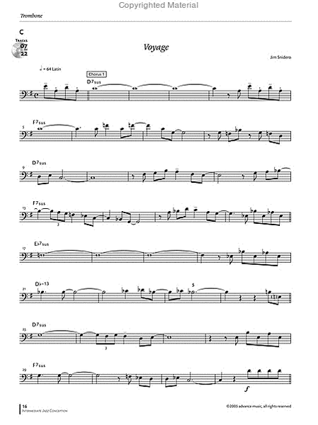 Intermediate Jazz Conception -- Trombone image number null