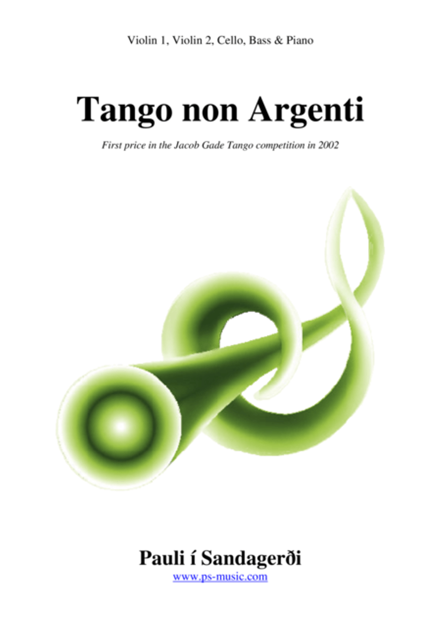 Tango non Argenti Tango non Argenti Large Ensemble scores gallery preview page 1