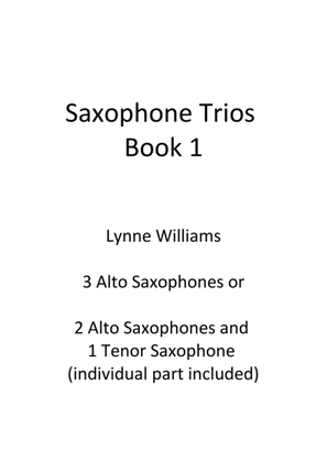Book cover for Sax Trios Book 1