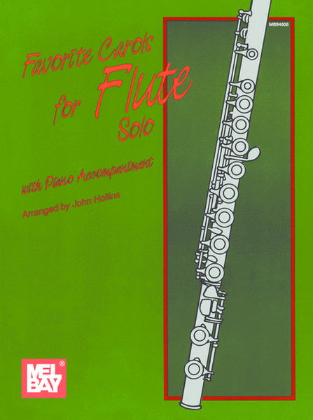 Favorite Carols for Flute Solo-with Piano Accompaniment