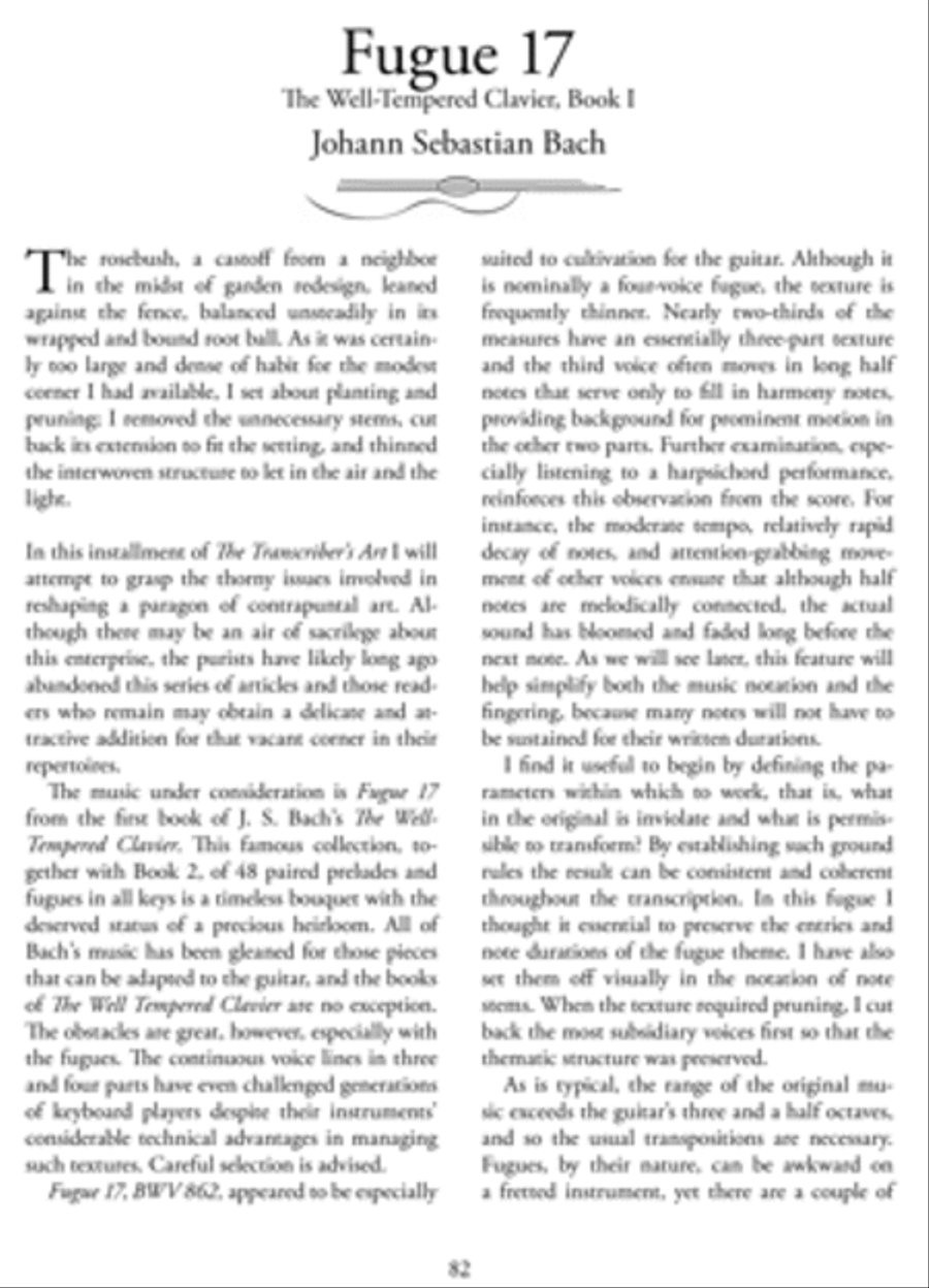 The Transcriber's Art Acoustic Guitar scores gallery preview page 4