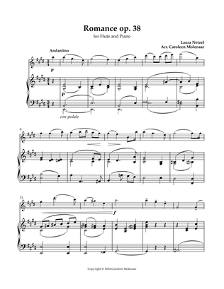 Romance Op. 38 for Flute and Piano