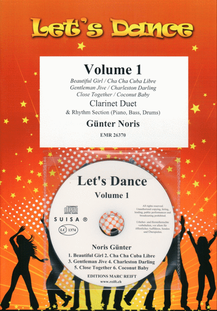 Let's Dance Volume 1 Let's Dance Volume 1 Clarinet Duet scores gallery preview page 1