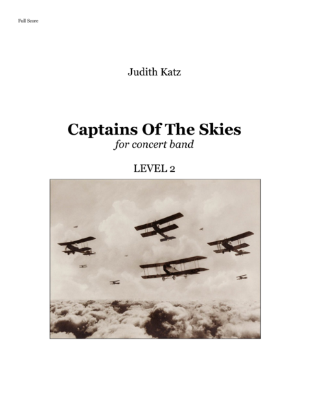 Captains of The Skies - for concert band image number null