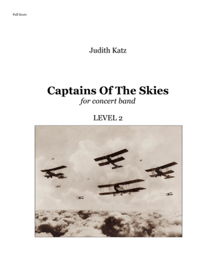 Captains of The Skies - for concert band