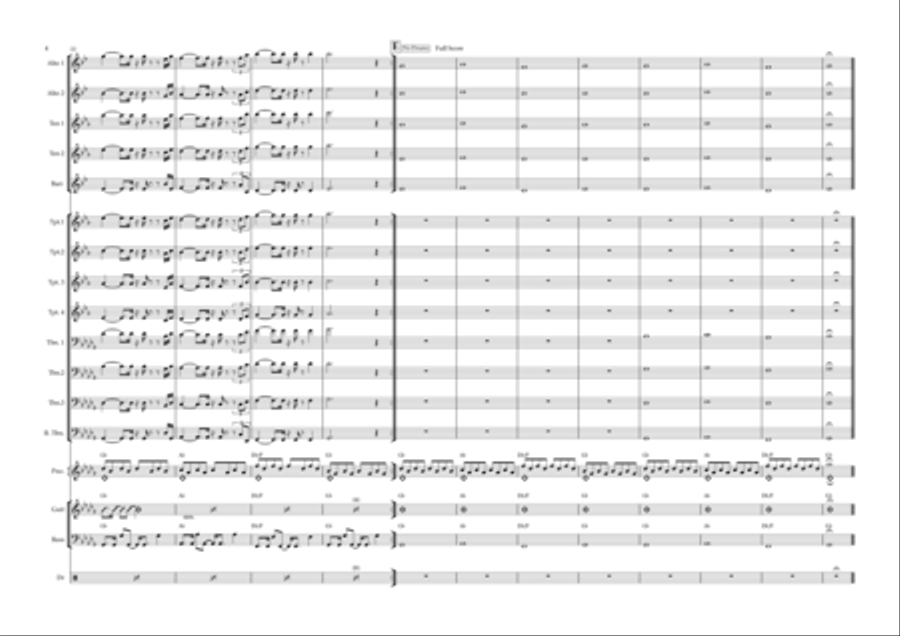 Chandelier Jazz Ensemble scores gallery preview page 4