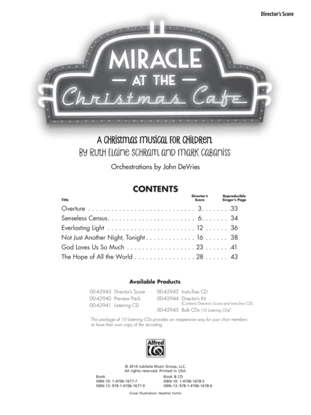 Miracle at the Christmas Cafe image number null