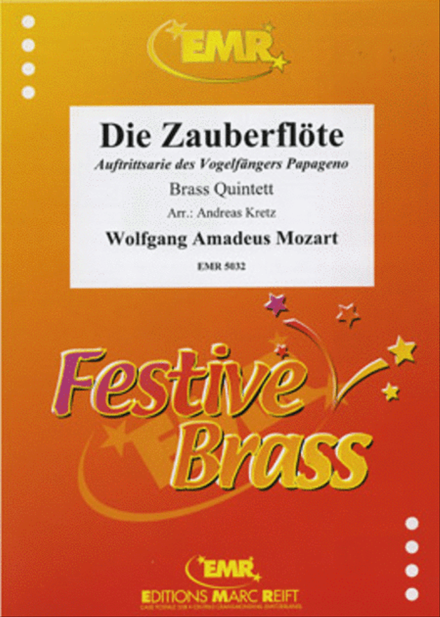 Die Zauberflote Die Zauberflote Brass Quintet scores gallery preview page 1