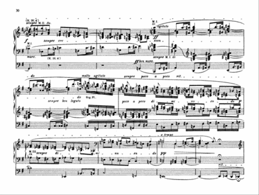 Reger: Organ Works, Op. 59 Organ scores gallery preview page 2