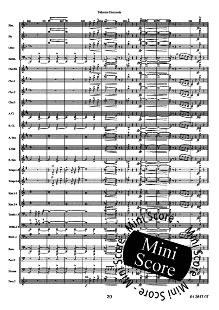 For Fans Only For Fans Only Concert Band scores gallery preview page 24