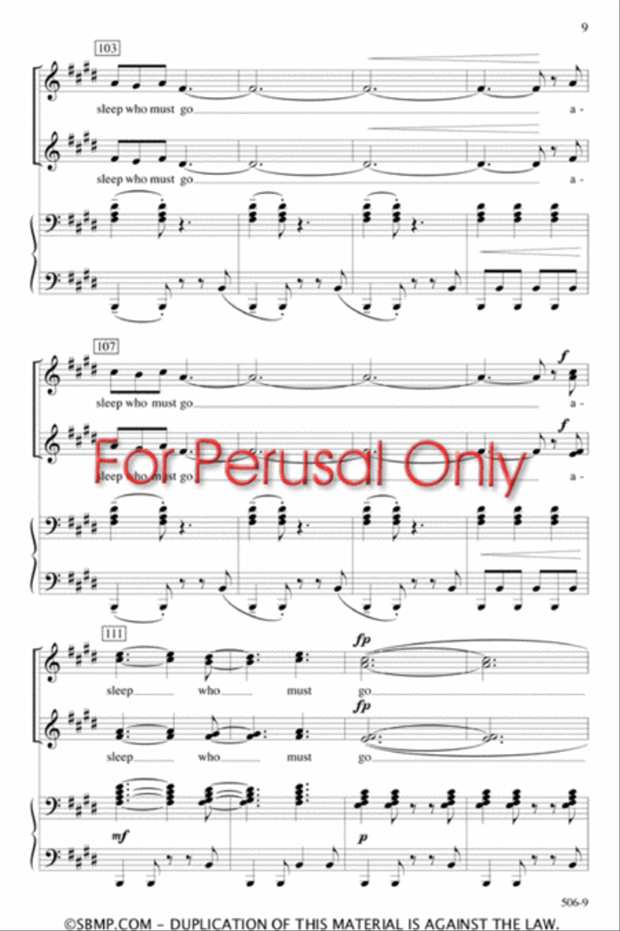 porky & porkie - SA Octavo SA scores gallery preview page 9