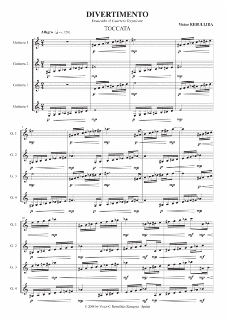 Divertimento Large Ensemble scores gallery preview page 3