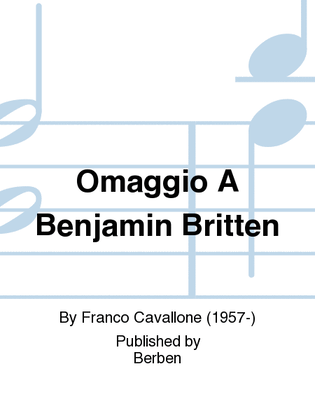 Omaggio A Benjamin Britten