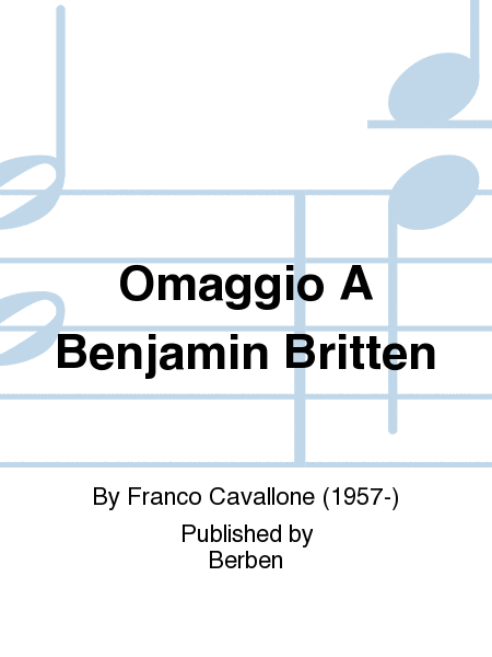 Omaggio A Benjamin Britten
