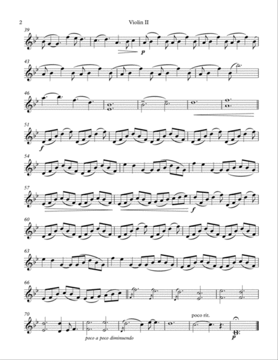 A Thousand Years String Quartet scores gallery preview page 4