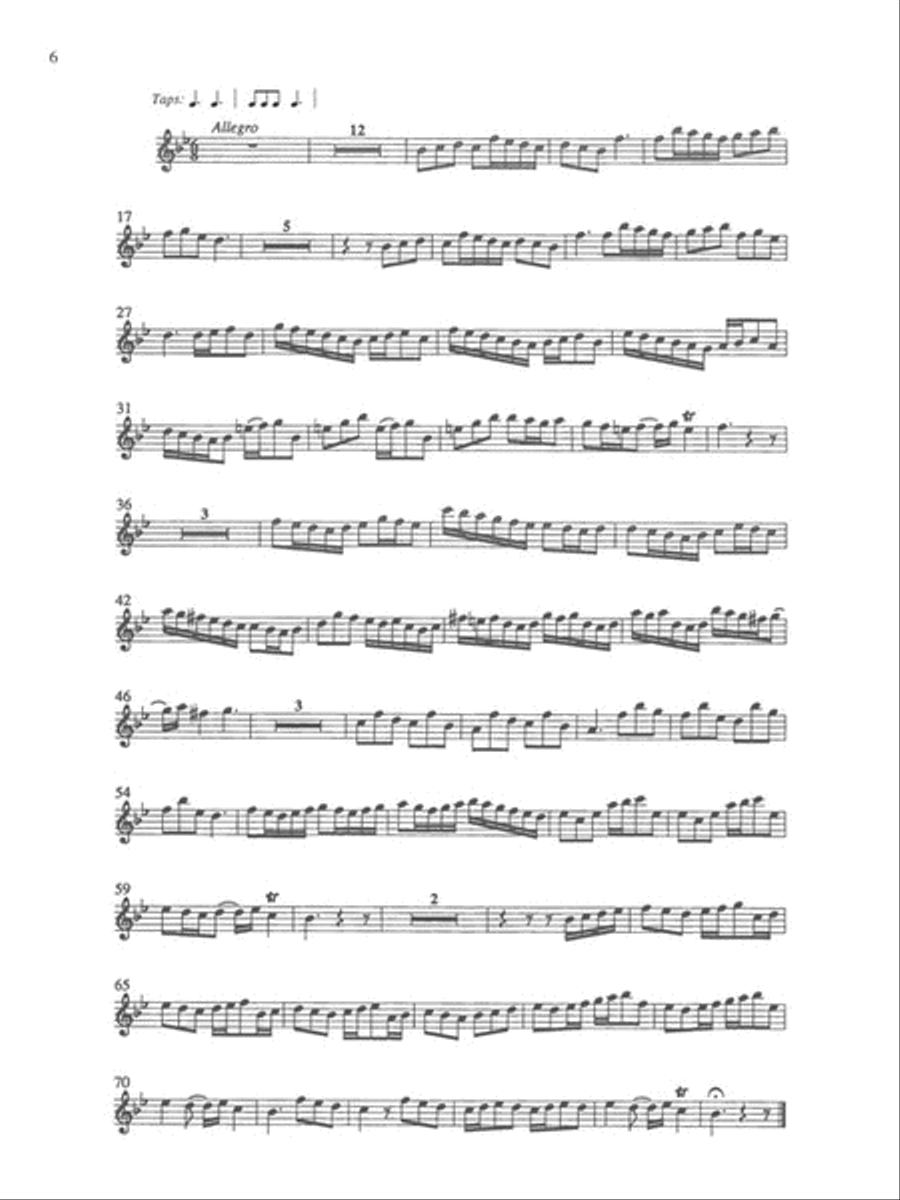 Albinoni – Oboe Concerti B-flat, Op. 7 No. 3; D Major, Op. 7, No. 6; D Minor, Op. 9, No. 2 Oboe Solo scores gallery preview page 5