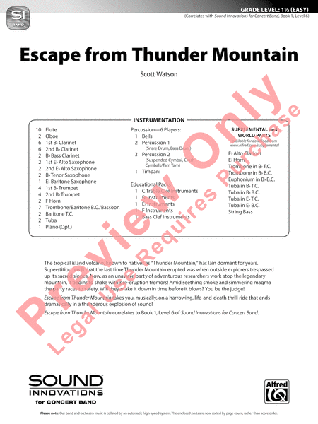 Escape from Thunder Mountain image number null