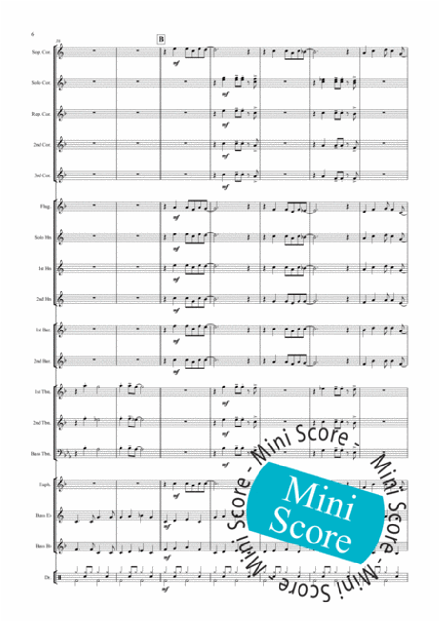 Hangin' On! Brass Band scores gallery preview page 8