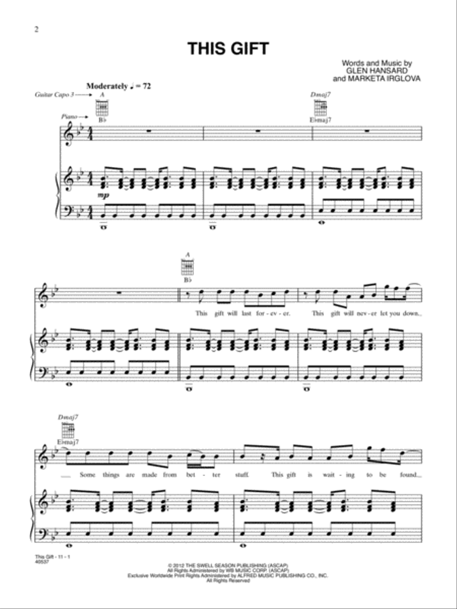 This Gift (from Disney's The Odd Life of Timothy Green) Small Ensemble scores gallery preview page 2
