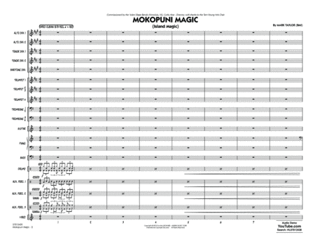 Mokopuni Magic (Island Magic) - Conductor Score (Full Score)