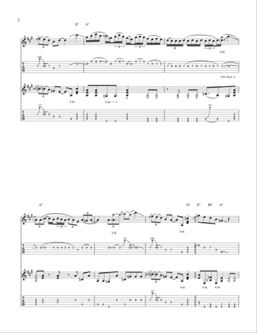 Squeezy Wheezie Electric Guitar scores gallery preview page 2