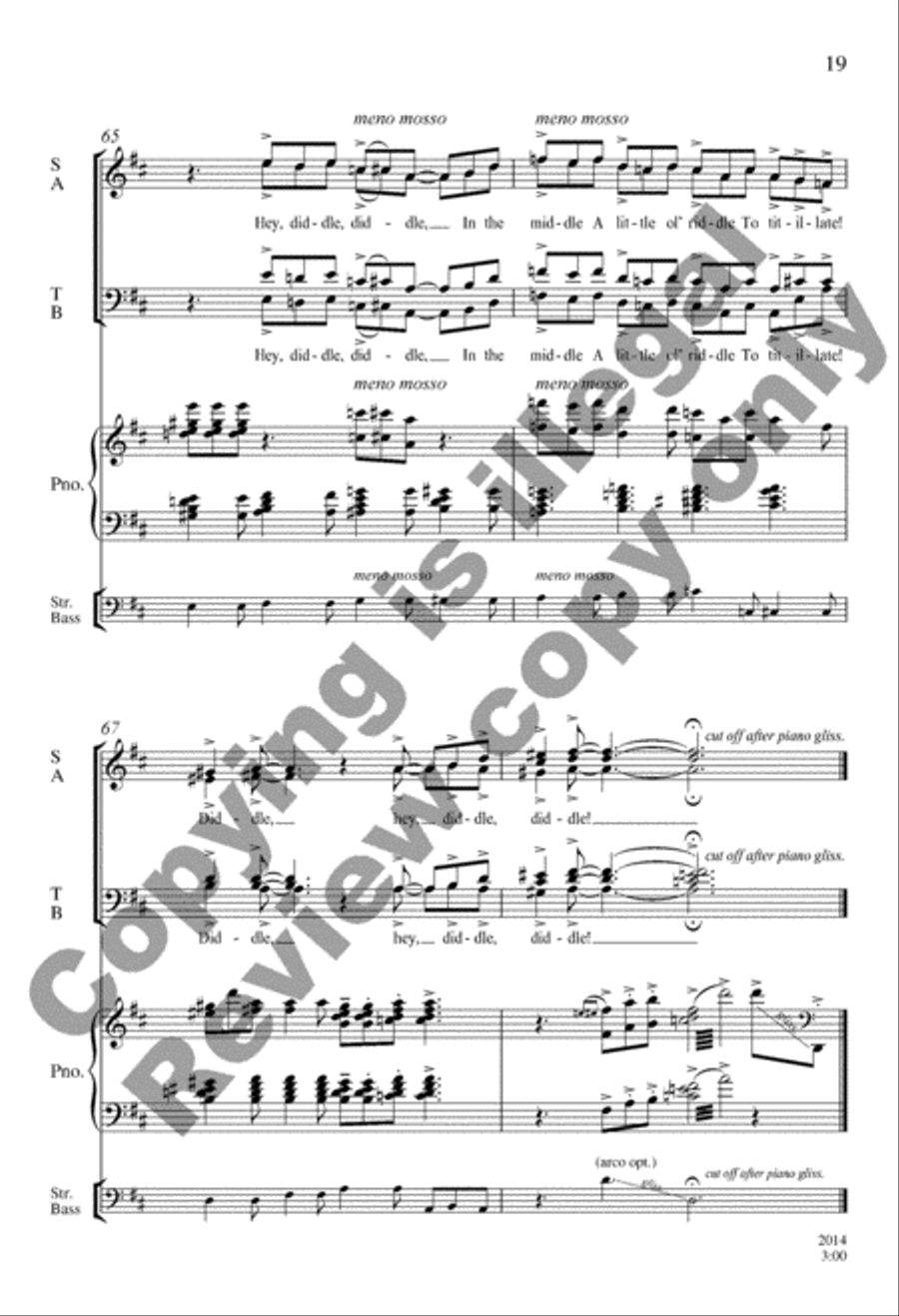 Hey, Diddle, Diddle Divisi scores gallery preview page 19