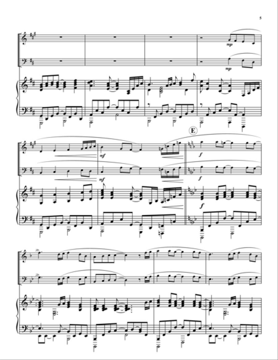 Azure Dawn Horn scores gallery preview page 5