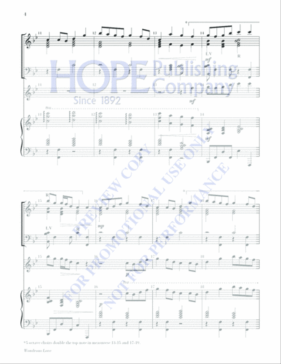 Wondrous Love Is This Wondrous Love Is This Handbell Choir scores gallery preview page 4