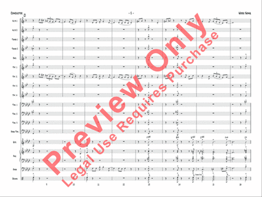 Work Song Jazz Ensemble scores gallery preview page 23