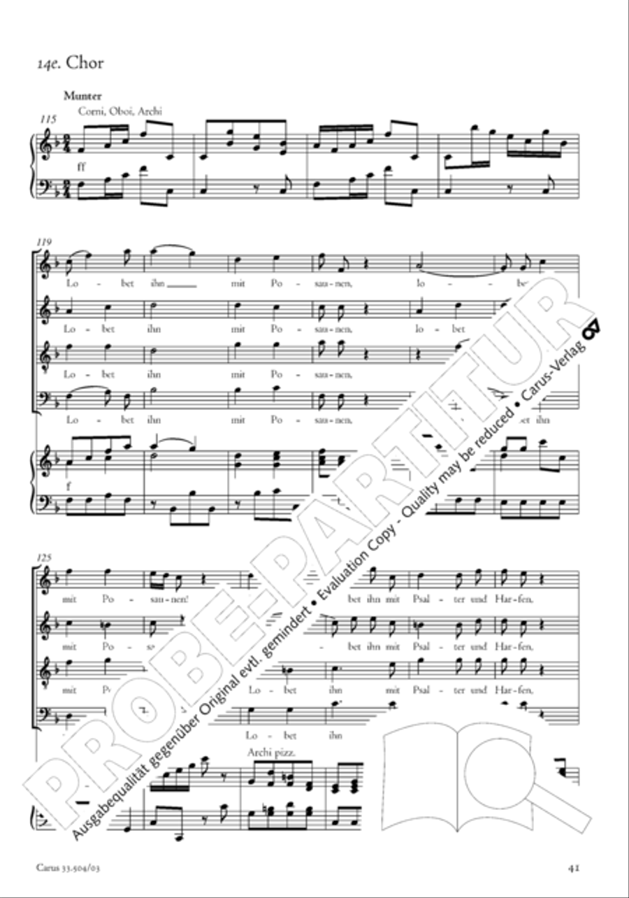 Dank-Hymne der Freundschaft 4-Part scores gallery preview page 42