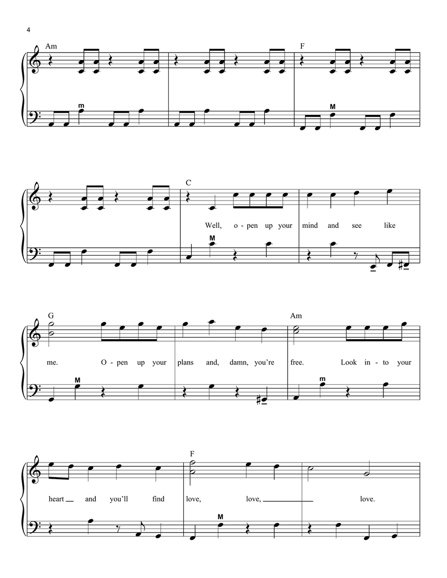 I'm Yours I'm Yours Piano scores gallery preview page 4
