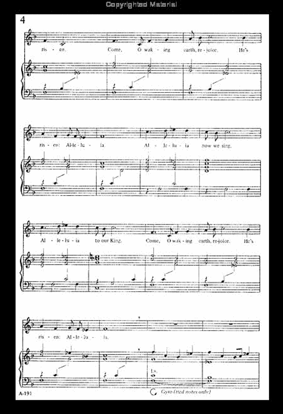Sing, O Sing (Two-part) Sing, O Sing (Two-part) 2-Part scores gallery preview page 4