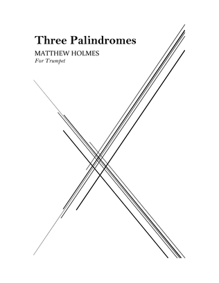 Three Palindromes