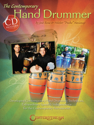 Book cover for The Contemporary Hand Drummer