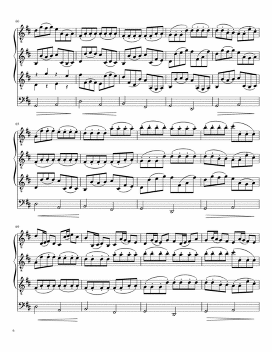 Pachelbel Canon for Cello Quartet image number null