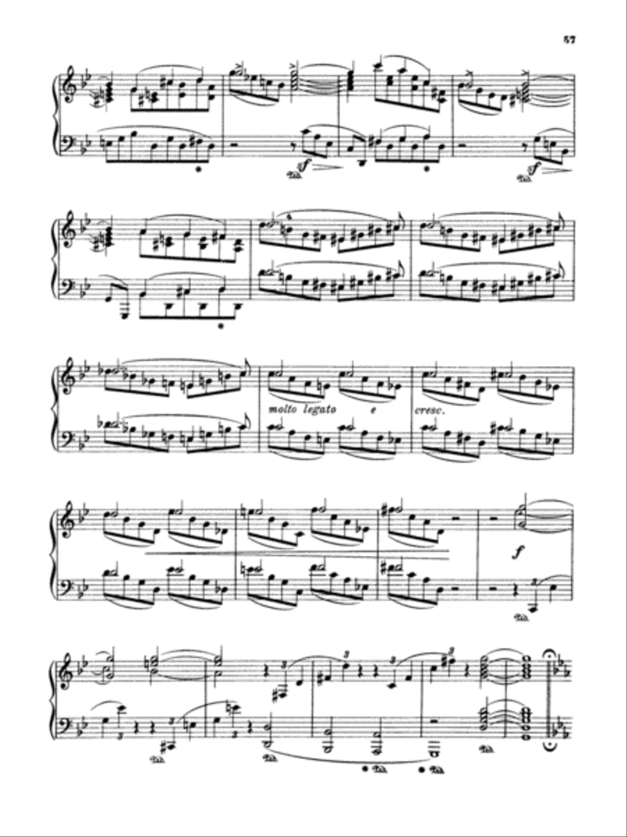 Brahms: Piano Works (Volume II: Op. 76-119 & 5 Etudes) Piano Method scores gallery preview page 2