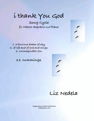 i thank You God, Song Cycle for Mezzo Soprano and piano