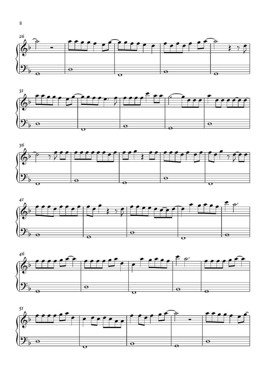 I Ain't Worried I Ain't Worried Easy Piano scores gallery preview page 2
