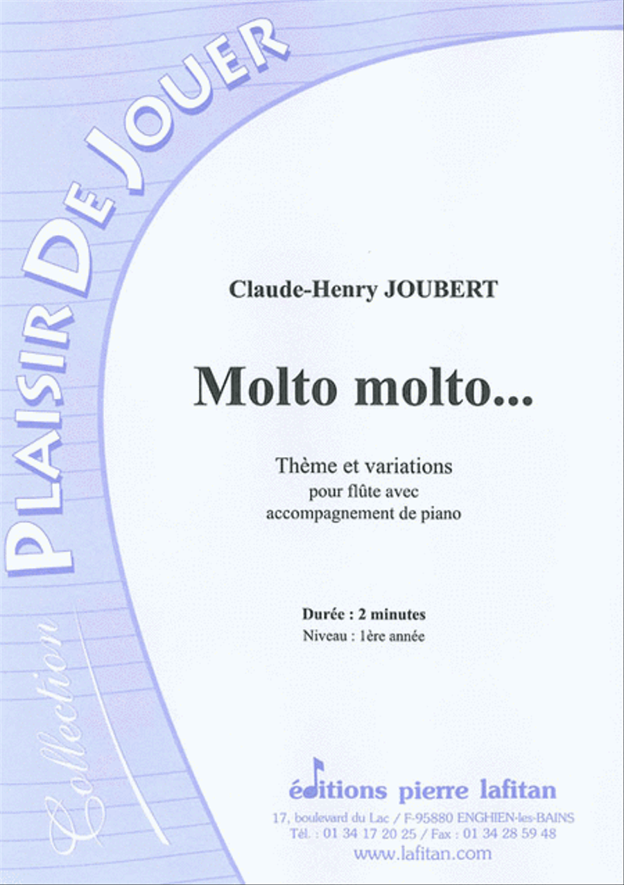 Molto Molto? Flute Solo scores gallery preview page 1