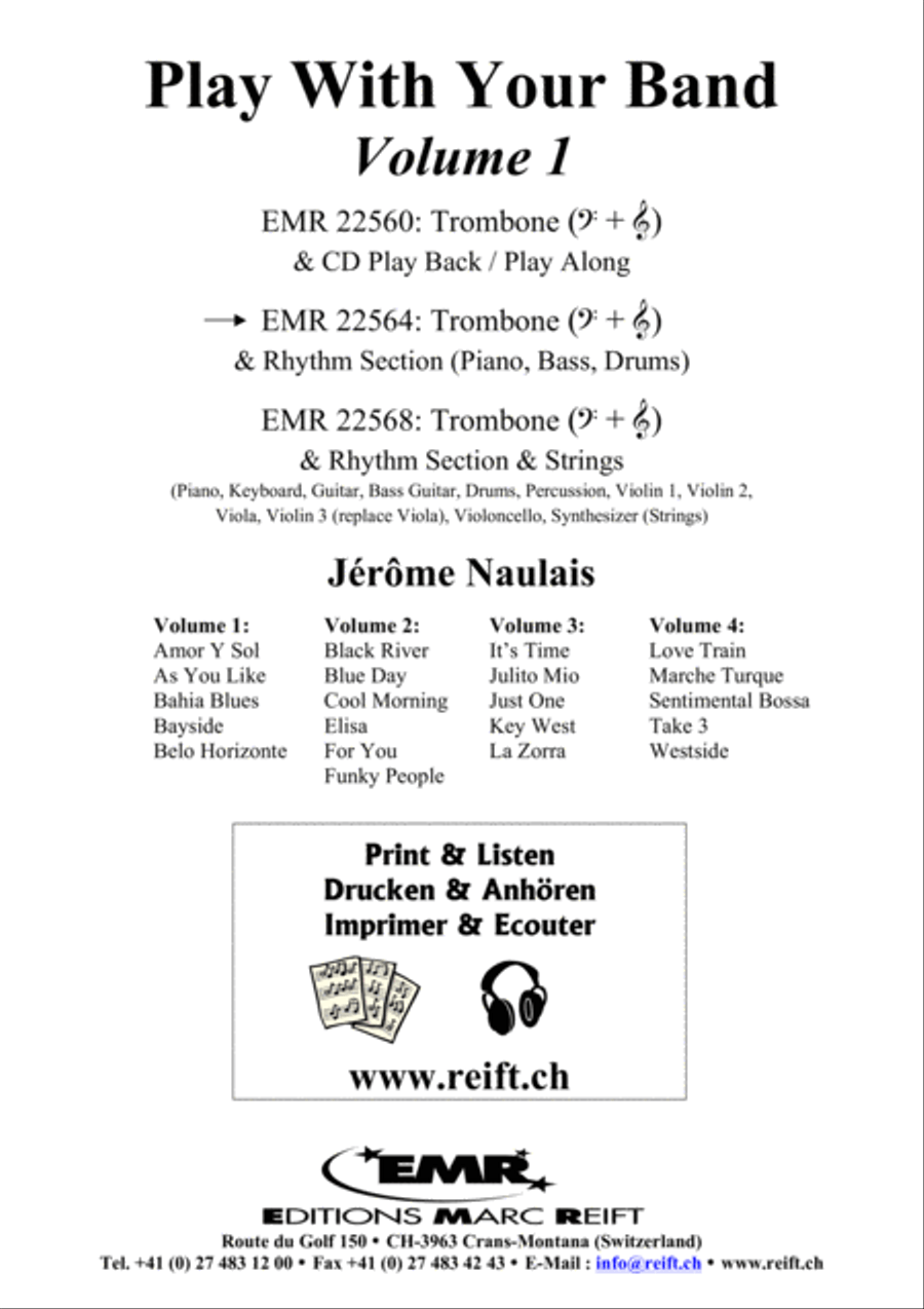 Play With Your Band Volume 1 Trombone scores gallery preview page 2