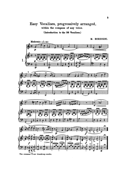 Twenty-four Easy Vocalises in Progressive Order