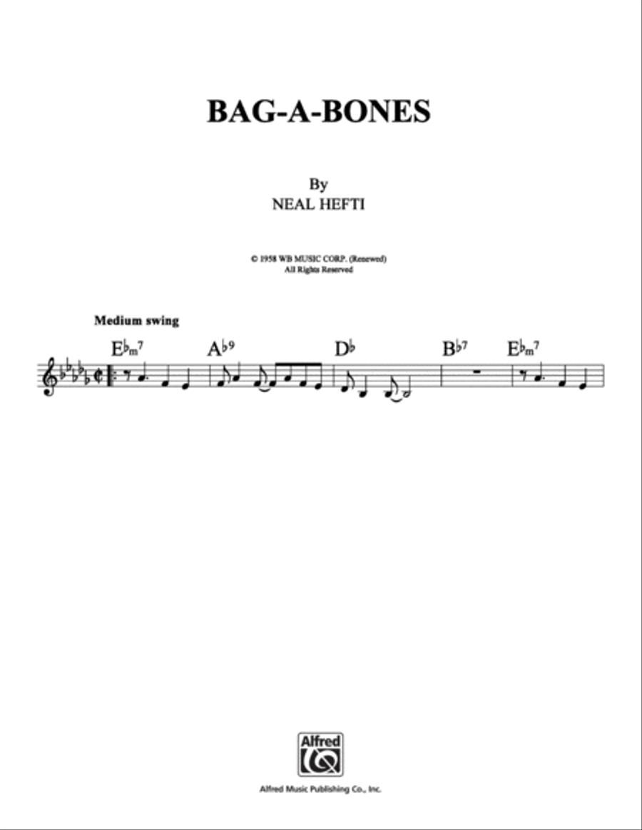 Bag-A-Bones Bag-A-Bones School and Community scores gallery preview page 1