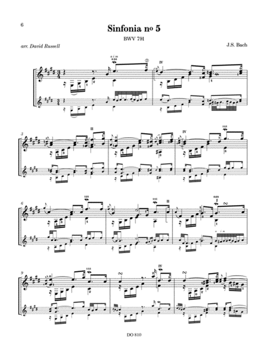 Sinfonias BWV 788, 791, 792, 797