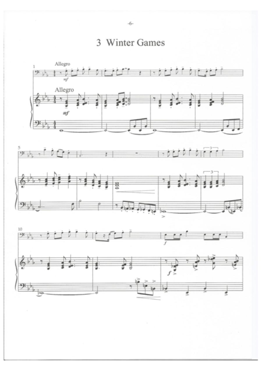 The Years End Euphonium scores gallery preview page 4