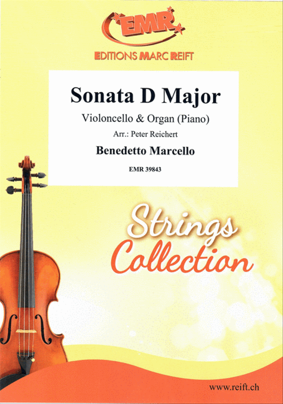 Sonata D Major Organ scores gallery preview page 1
