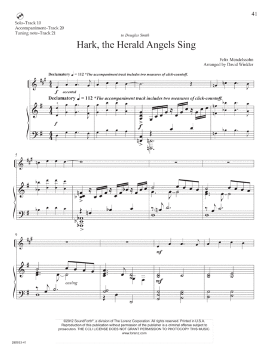 Rejoice Rejoice Trumpet Solo scores gallery preview page 23