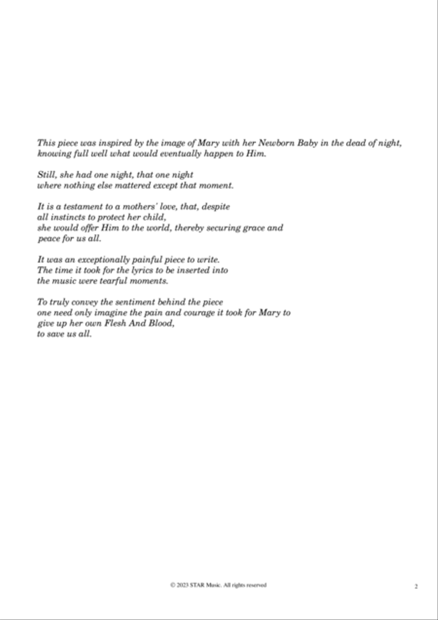 Mary's Song Mary's Song Divisi scores gallery preview page 2