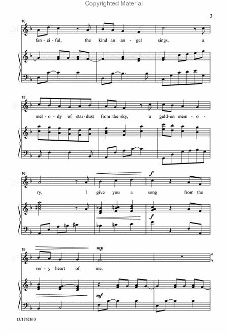 I Give You a Song 2-Part scores gallery preview page 3