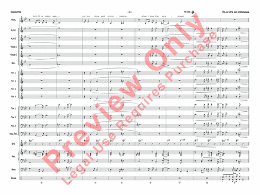 Polkadots and Moonbeams Jazz Ensemble scores gallery preview page 27